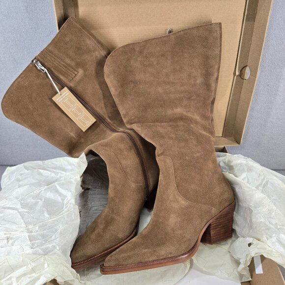 dolce vita knee high suede boots